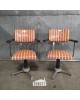 Gestreepte Kapperstoelen Olymp