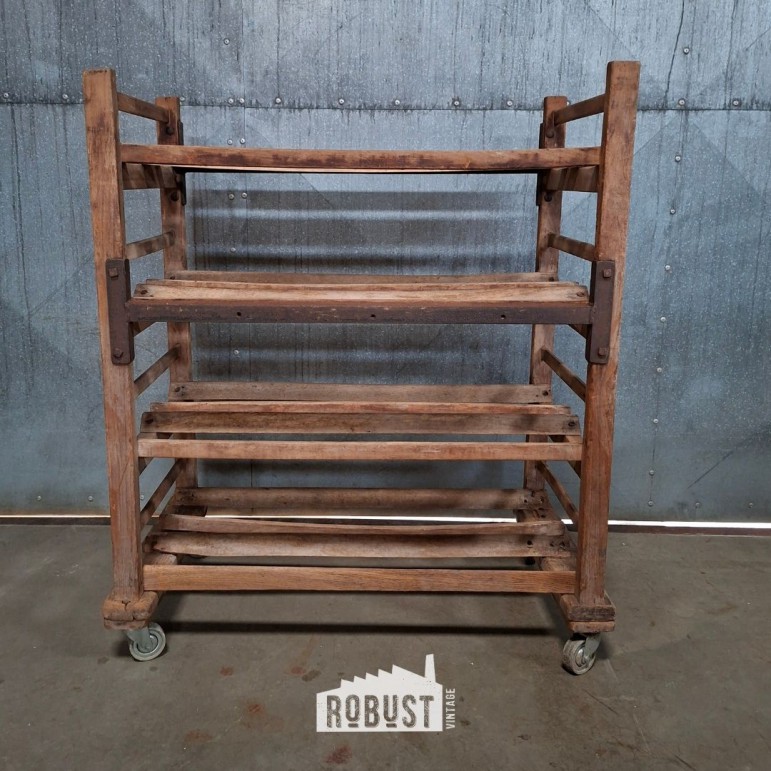 Houten Industrieel Bakkersrek