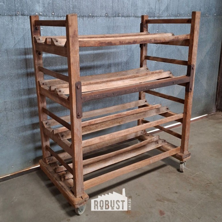 Houten Industrieel Bakkersrek