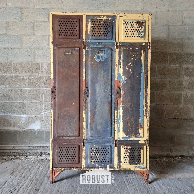 3-Deurs locker met karakter