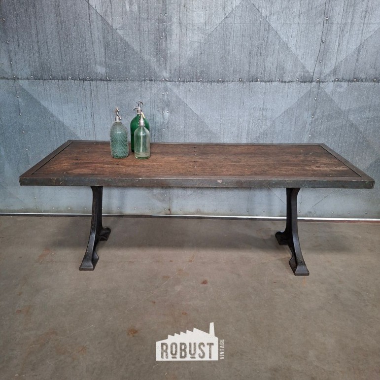 Vintage Werkbank Tafel