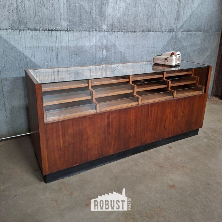 Vintage Fournituren Toonbank