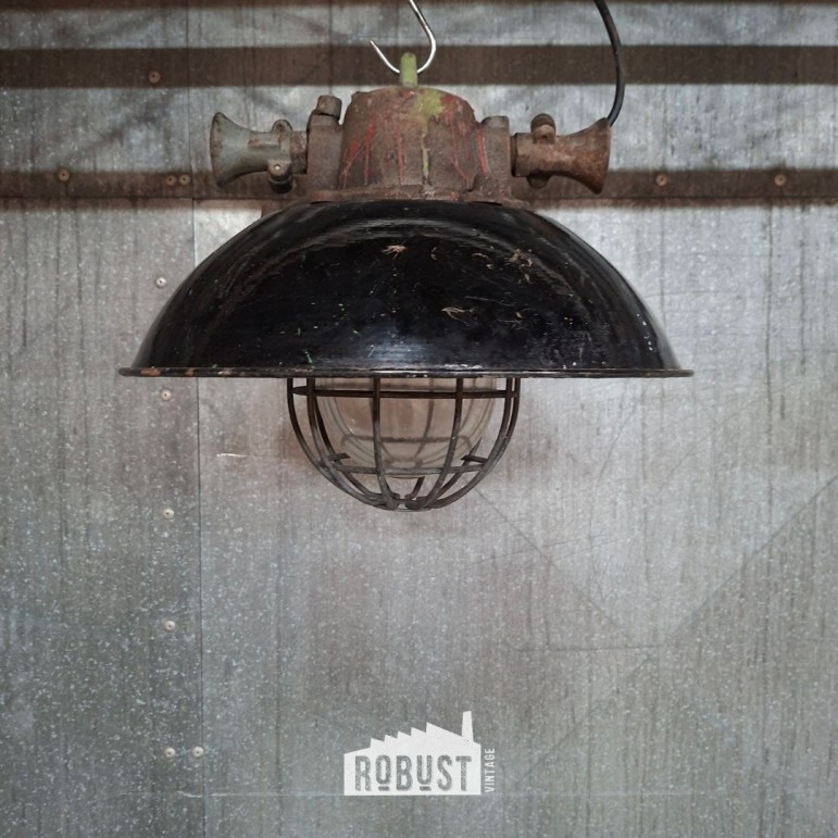 Industriële fabriekslamp...