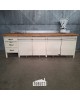 Vintage bakkerstafel met...