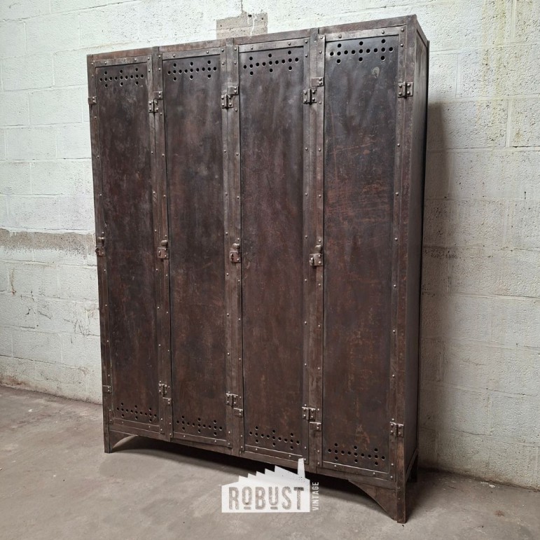 Metalen lockerkast met 4...