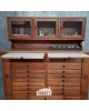 Vintage Houten Tandartskast