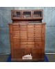 Vintage Houten Tandartskast