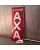 Oud emaille reclamebord AXA...