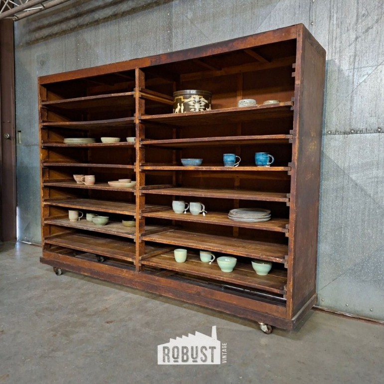 Houten Bakkerskast met...