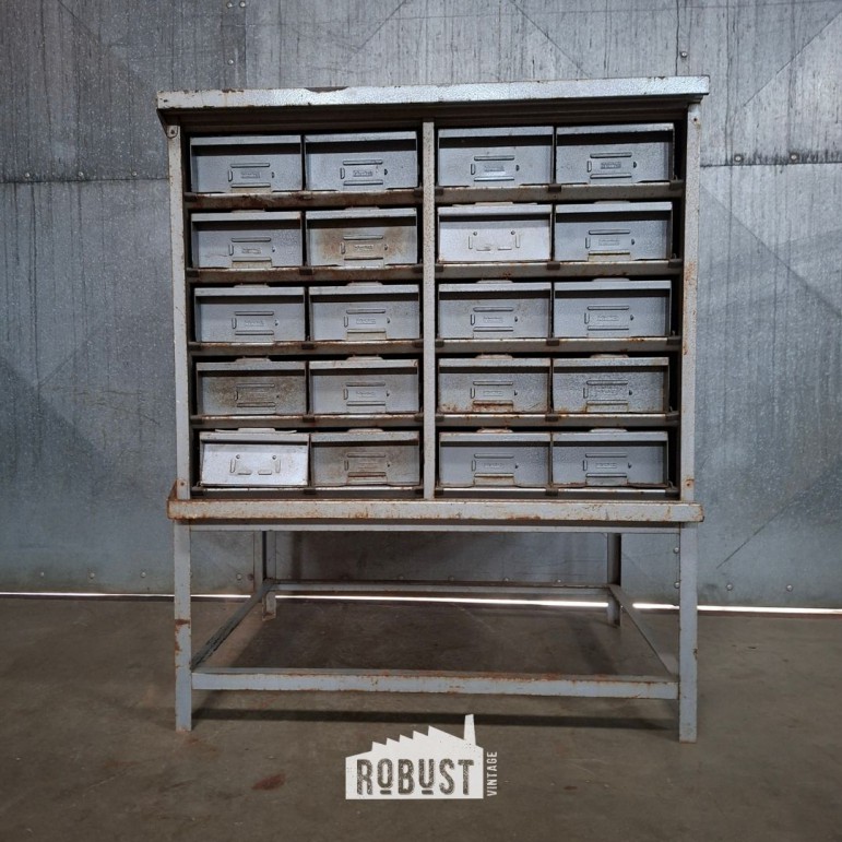Staalmeubel metalen Fichekast