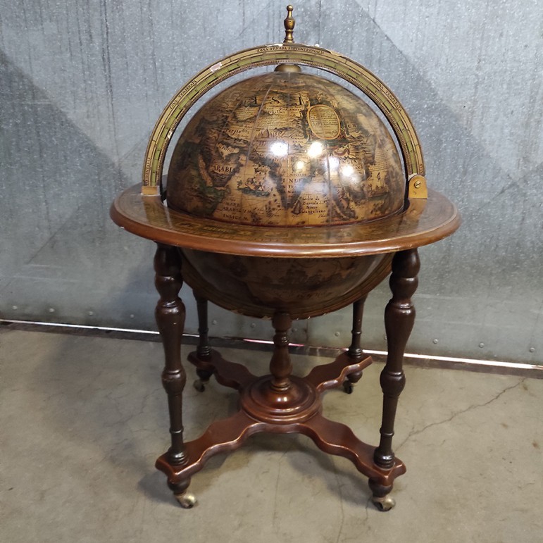 Kijker Knop uitroepen XL Bar Globe Grote Globe Bar Wereldbol Drankkast Barkast