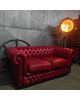 Chesterfield Tweezit Rood