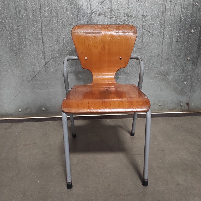 Industrieel kinderstoel met...