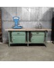Metalen Werkbank, groen