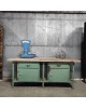 Metalen Werkbank, groen