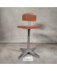 Vintage atelierstoel in...